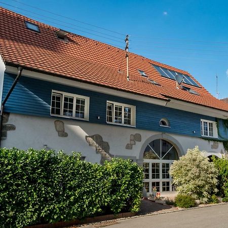 Ferienloft in der blauen Scheune Binzen Exterior foto
