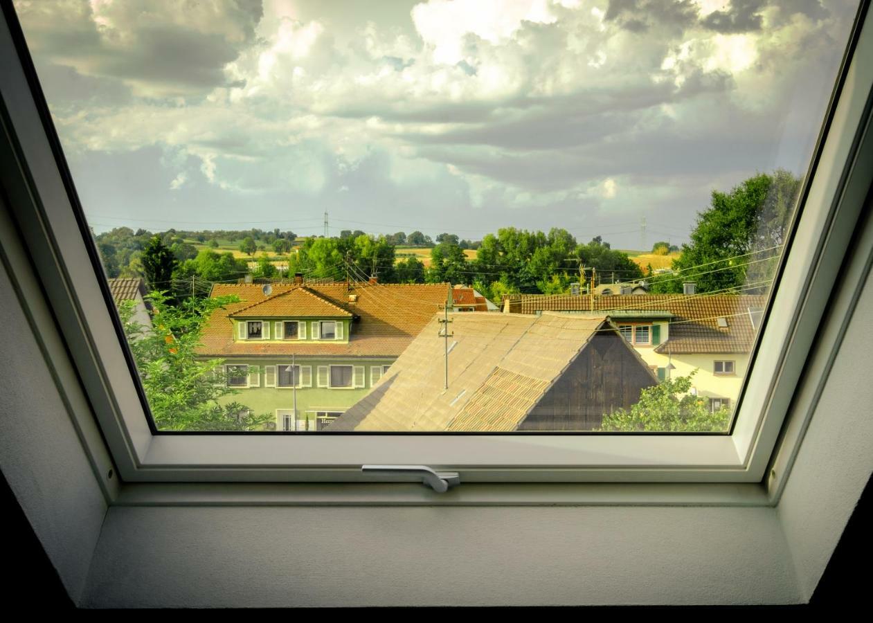 Ferienloft in der blauen Scheune Binzen Exterior foto