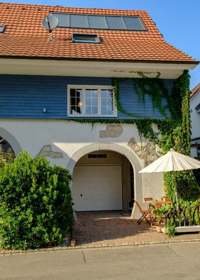 Ferienloft in der blauen Scheune Binzen Exterior foto